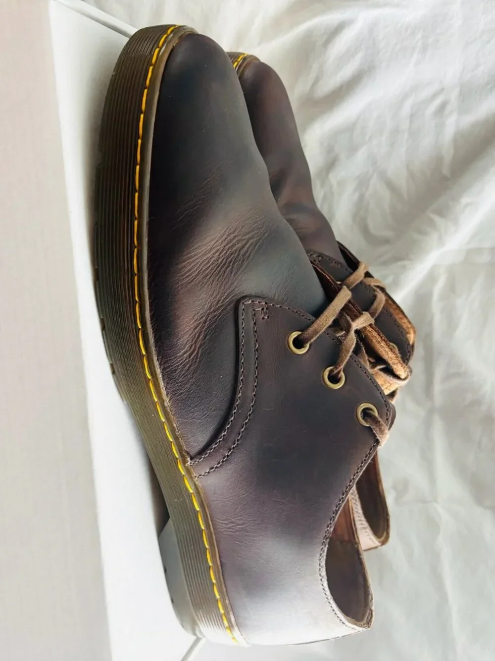 Dr. Martens Coronado Brown Leather Oxford Shoes Men's Size 12 Casual Lace Up